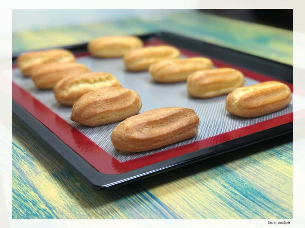 aluat pentru eclere si choux